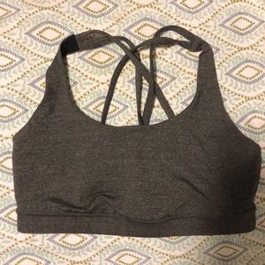 Lululemon Energy Sports Bra grey - size 8